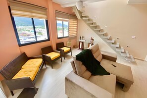 Living area - Cobertura Triplex no Guarujá - 2 (Guaruja)