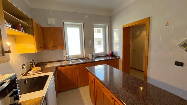 Oven, stovetop, dishwasher, espresso maker