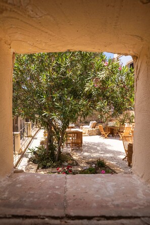Deluxe Double Room, Patio, Garden View | View from room - Villa Amoroso - Ospitalità Mediterranea (Agrigento)
