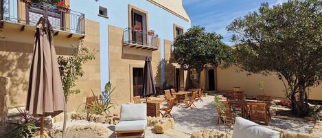 Voorkant van accommodatie