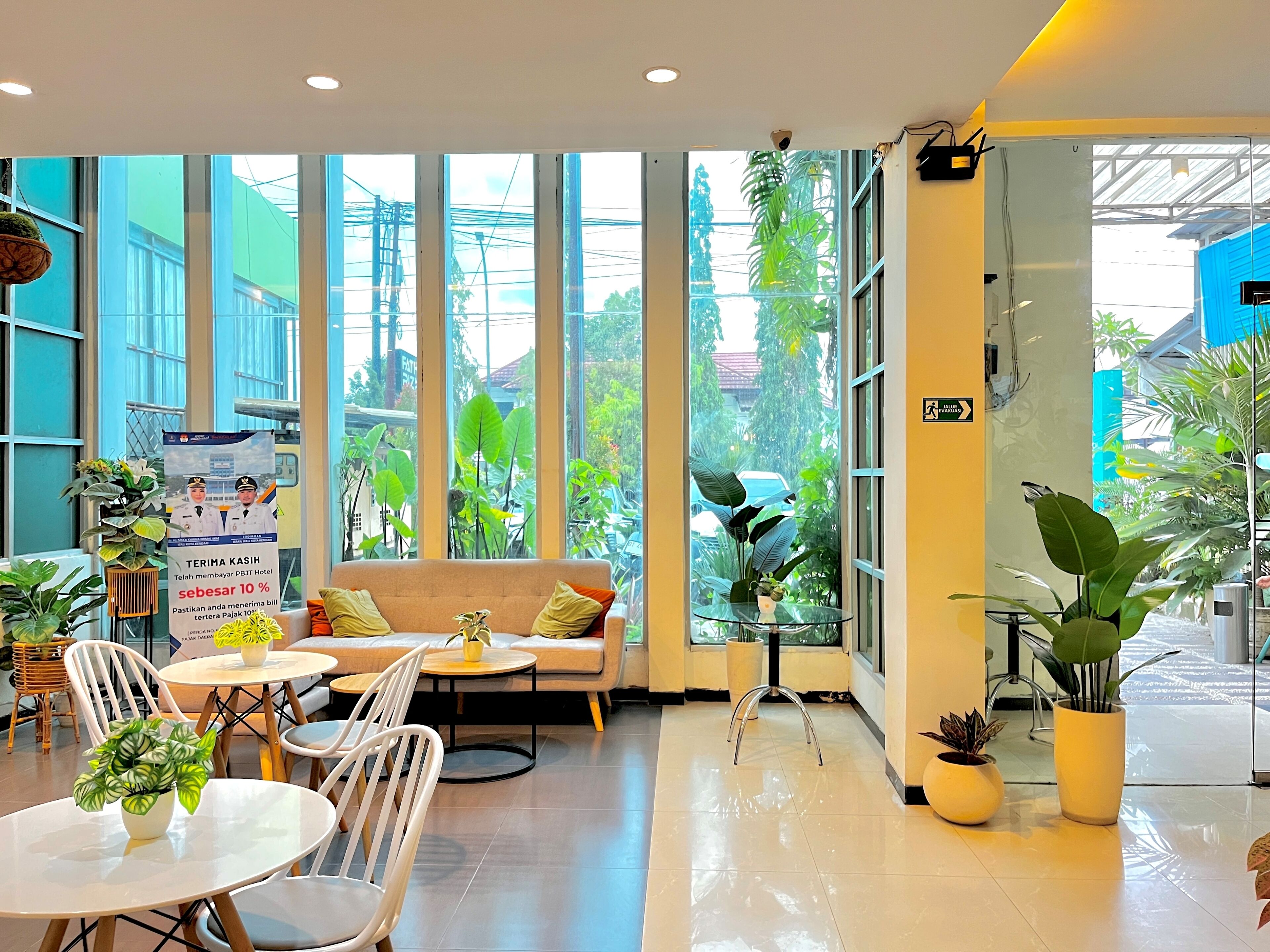 Fachada de la propiedad