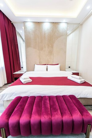 1 habitación, tabla de planchar con plancha y wifi