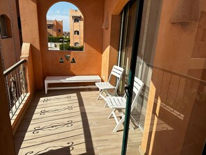 Chalet, Air conditioning, Pool View | Terrace/patio - La hacienda Modern and cozy (Ras Sudr)