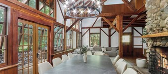 Charming 3-bedroom house in lovely Lake Geneva with AC, WiFi, pond, fire pit