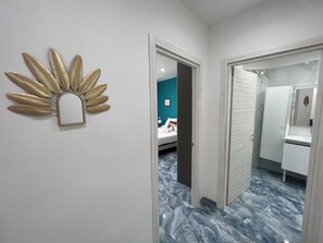 Deluxe Apartment, Kitchen | In-room safe, blackout drapes, iron/ironing board, free WiFi - Borgo 1313 Napoli (Naples)