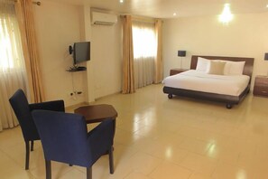 Classic Apartment, Balcony, City View | 1 bedroom, desk, laptop workspace, blackout drapes