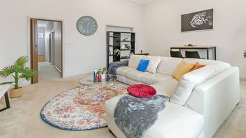 Classic Apartment, 2 Bedrooms (NLE367) | Living area | Flat-screen TV