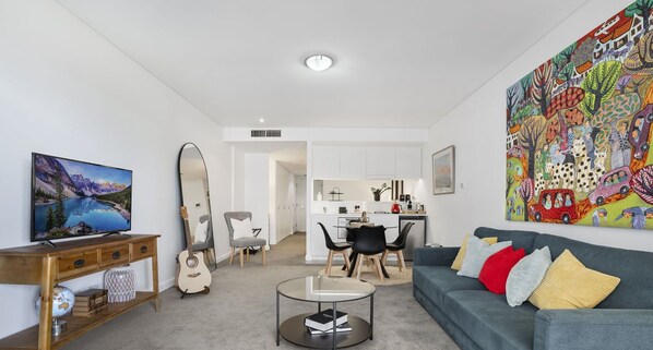 Apartment, 1 Bedroom (NSY045-609) | Living area - Kozyguru | Barangaroo | Waterfront Views Studio (Sydney)