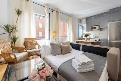 M Mlv72b Acogedor Apartamento de 1 Dormitorio M