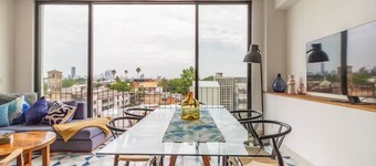 Penthouse with private rooftop and panoramic views