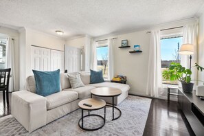 Smart TV, fireplace, offices