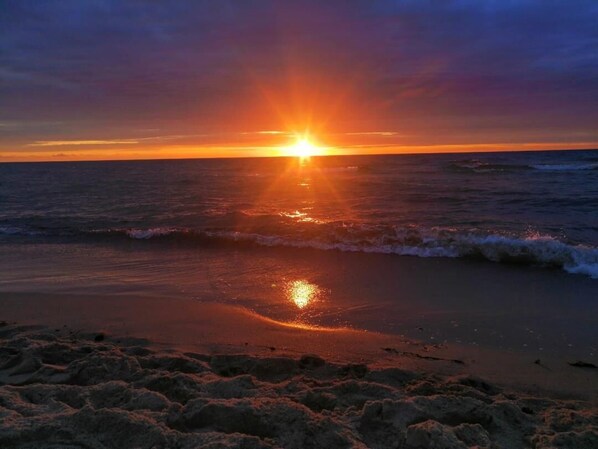 Tæt på stranden