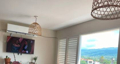 Departamento en el centro con vista a la ciudad