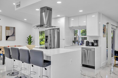 Wonderful Tropical Pool House In Delray Near Ocean - 3 Bedrooms - Private Pool