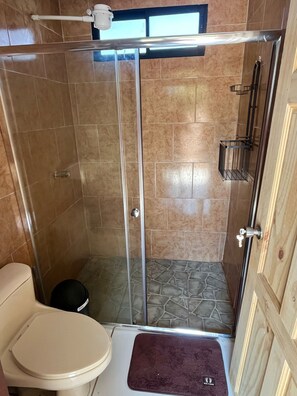 Towels, soap, toilet paper
