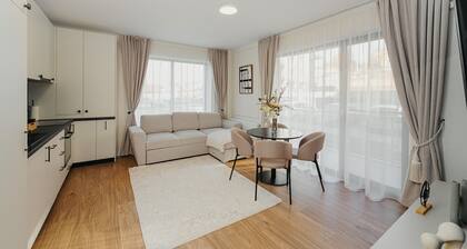 Charming 2-bedroom apartment with AC, WiFi in enchanting Livezeni