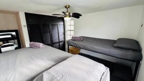 3 habitaciones, wifi y ropa de cama 
