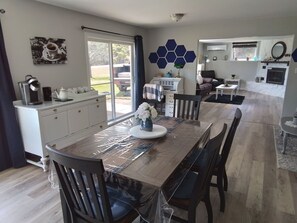 Dining - Beautiful, cozy, spacious suite located central PEI. 3 bedrooms 4 beds.  (Lot 67)