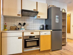Private kitchen - Bergkastel apartment with large terrace (Nauders)