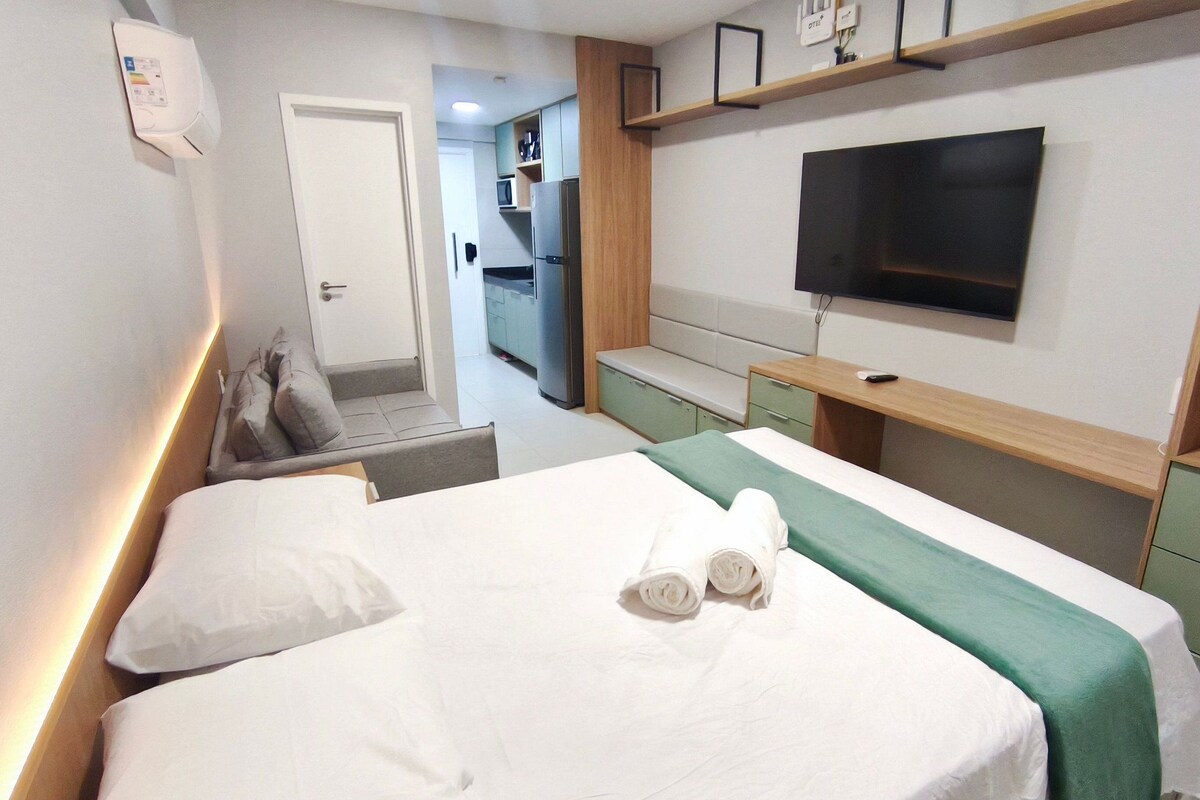Estudio | 1 dormitorio y wifi gratis