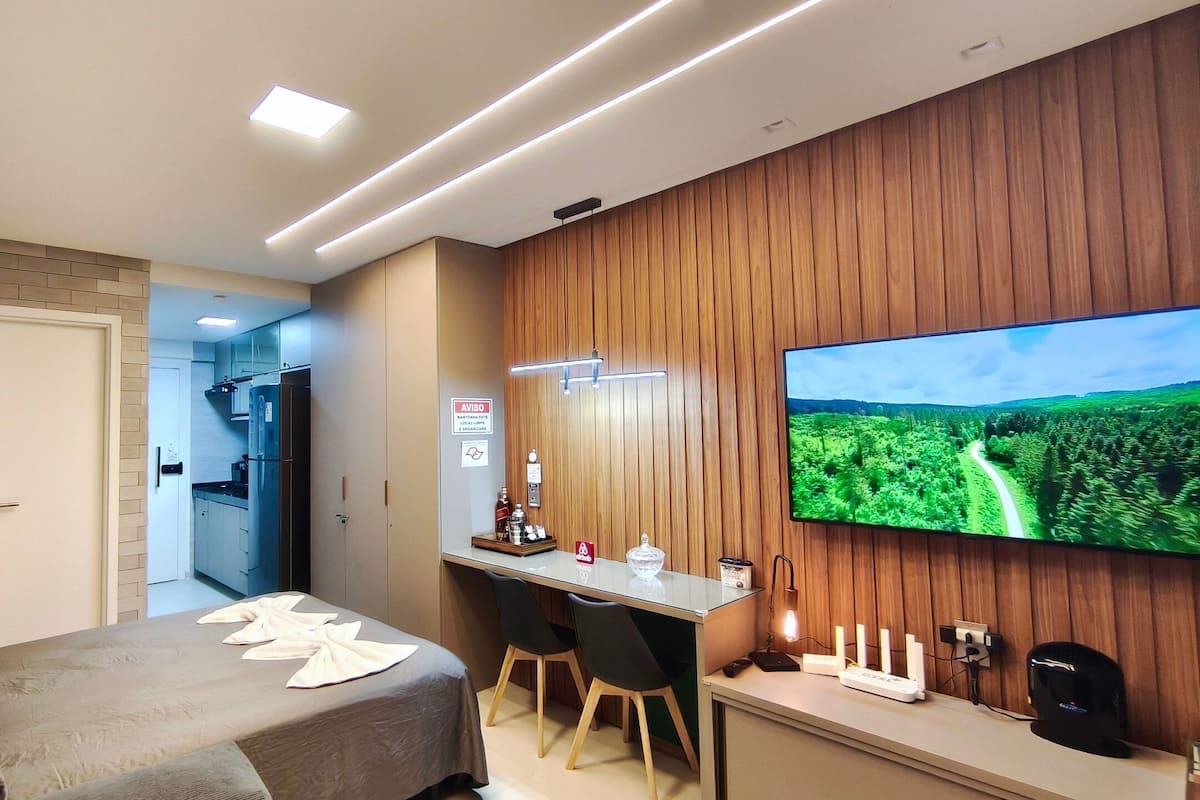Apartamento conforto | 1 quarto, Wi-Fi de cortesia