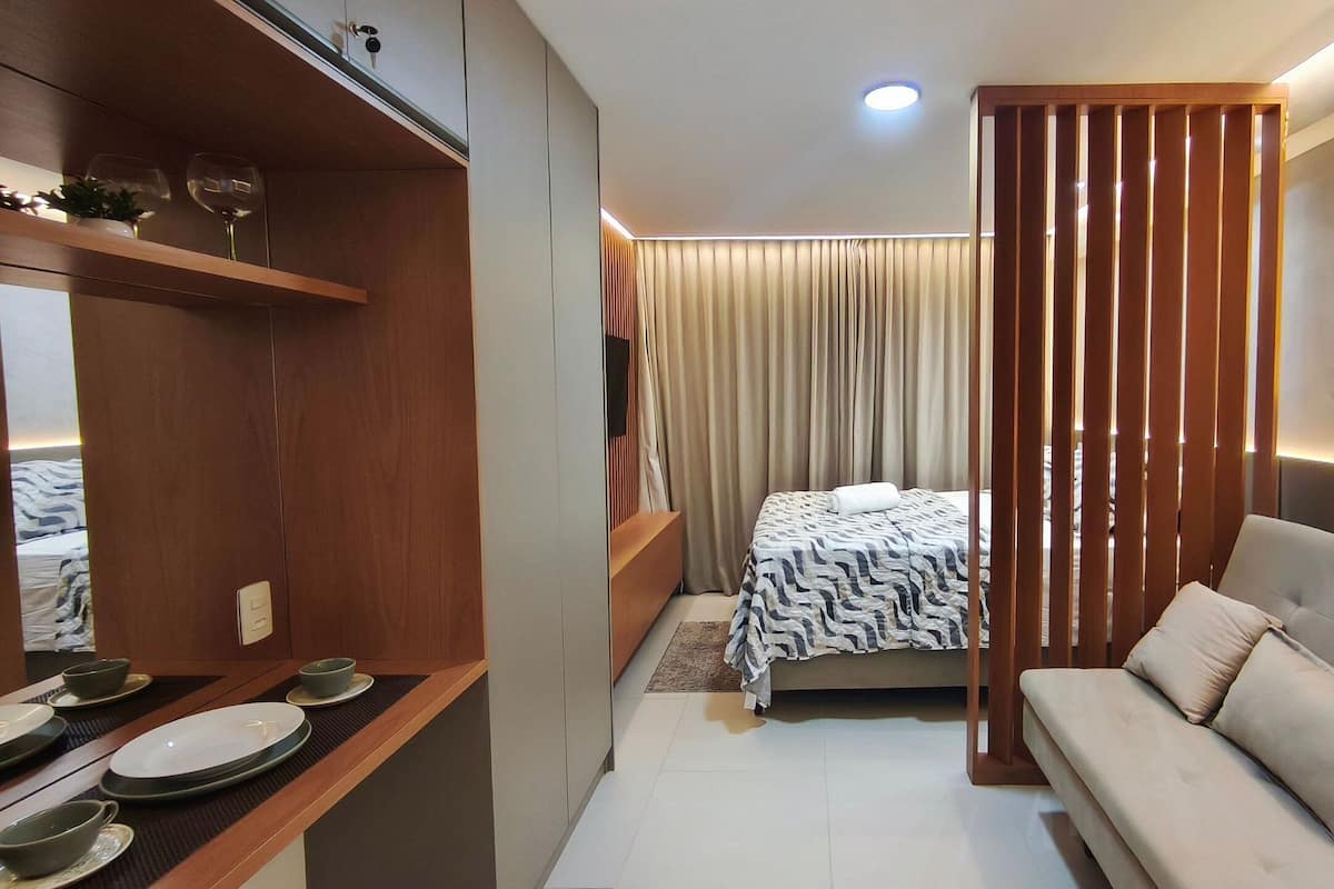 Apartamento conforto | 1 quarto, Wi-Fi de cortesia