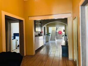 Interior entrance