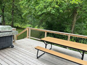 Outdoor dining - Balsam Lake Cabin and Pickleball Retreat (Balsam Lake)