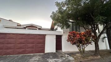 Fassade der Unterkunft