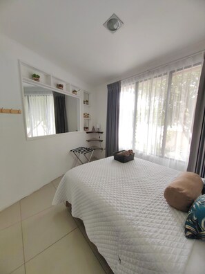 Familienapartment, 2 Schlafzimmer, Nichtraucher, Küche | Hochwertige Bettwaren, Daunenbettdecken, individuell dekoriert