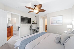 2 chambres, bureau, fer et planche à repasser, Wi-Fi gratuit