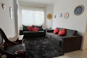 Lägenhet | Vardagsrum | Tv