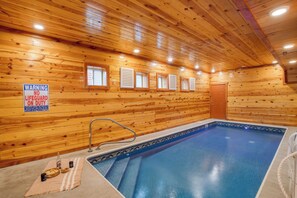 House (Multiple Bedrooms) | Interior - Marco Polo Lodge by Avantstay Sleeps 28 Indoor Pool Theater Game Room View (Sevierville)