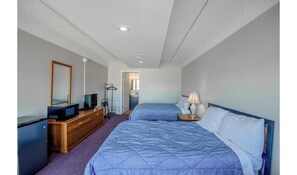 2 Full Bed Smoking | 1 bilik tidur, meja, seterika/papan seterika, Wi-fi percuma