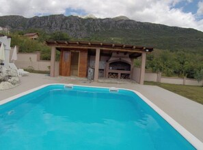 Una piscina climatizada
