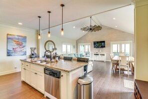 Interior - Canal-Front Coastal Getaway in Gilchrist w/ Deck (Gilchrist)