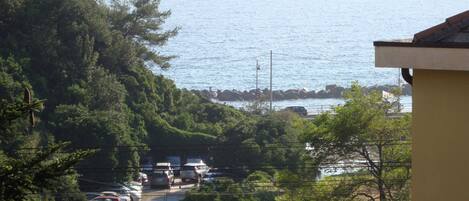 Blick von der Unterkunft