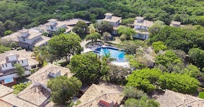 Aerial view - Bz06 Casa com Piscina a 200M da praia (Buzios)