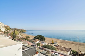 Vue sur la plage/l’océan