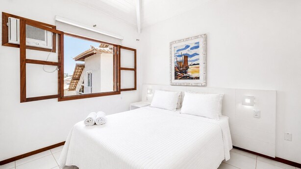 Deluxe House, 4 Bedrooms, Air conditioning | 4 bedrooms, blackout curtains, iron/ironing board, free WiFi - Bz08 Casa 200m da praia de Geribá (Buzios)