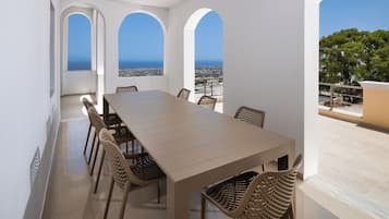 Deluxe Apartment, Sea View | Terrace/patio