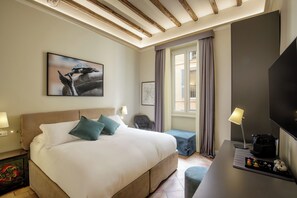 Literie de qualité supérieure, couette en duvet d'oie, minibar