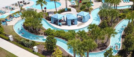 Een verwarmd zwembad