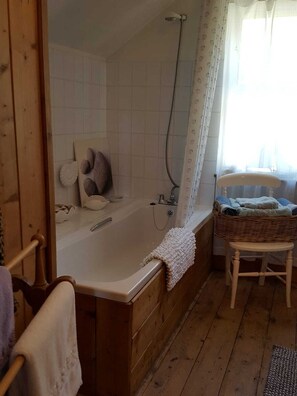 Towels, soap