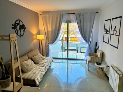 Charming 2-bedroom apartment in Mendoza with AC, WiFi, garage ans washmachine