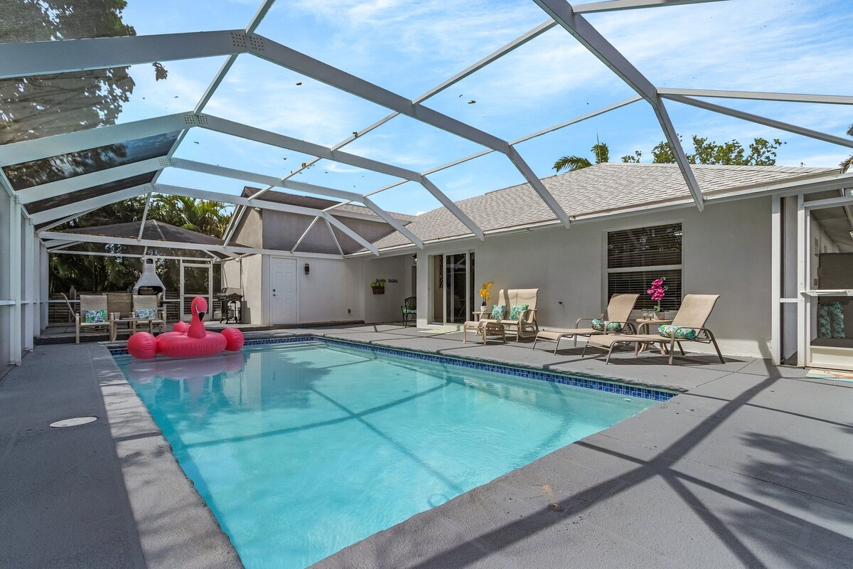 Photo 43 of Huge 5BR • Heated Pool, BBQ, 3 Suites • Nr Beaches,Pets OK