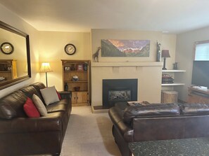 Smart TV, chimenea