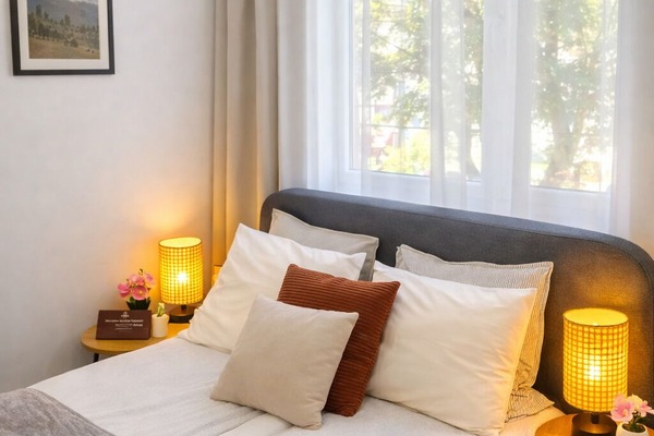 Family Apartment, City View | 1 bedroom, in-room safe, individually decorated, individually furnished