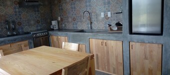 Bungalow at the foot of the mountain