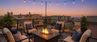 360 Ocean View Rooftop Deck! Come Stargazing at the Beach+Dogs Welcome!